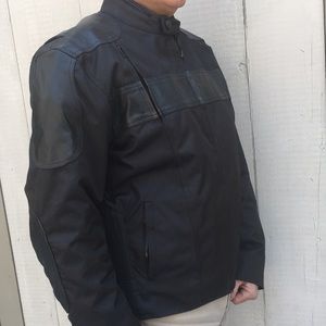 Men's motorcycle jacket .